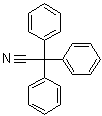 structure of CAS# 6639-43-6, Triphenylacetonitrile;alpha,alpha-Diphenylbenzeneacetonitrile; Cyanotriphenylmethane; NSC 16078; Triphenylmethyl cyanide; Trityl cyanide