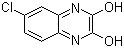 结构式 CAS# 6639-79-8, 2,3-二羟基-6-氯喹喔啉