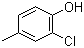 2-Chloro-4-methylphenol molecular structure (CAS 6640-27-3)
