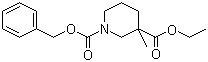 N-Cbz-3-Methylnipecotic acid ethyl ester molecular structure (CAS 664364-60-7)