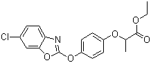 结构式 CAS# 66441-23-4, 恶唑禾草灵