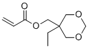 (5-Ethyl-1,3-dioxan-5-yl)methyl acrylate molecular structure (CAS 66492-51-1)