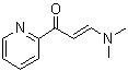 3-二甲基氨基-1-吡啶-2-基丙烯酮分子结构 (CAS 66521-54-8)