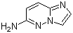 structure of CAS# 6653-96-9, Imidazo[1,2-b]pyridazin-6-amine;6-Aminoimidazo[1,2-b]pyridazine; 6-Aminoimidazo[1,2-b]pyridazine