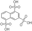 Naphthalene-1,3,5-trisulphonic acid molecular structure (CAS 6654-64-4)