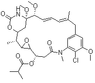 结构式 CAS# 66547-09-9, 安丝菌素 P-3
