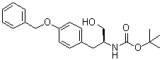 [(1S)-1-(Hydroxymethyl)-2-[4-(phenylmethoxy)phenyl]ethyl]carbamic acid 1,1-dimethylethyl ester molecular structure (CAS 66605-58-1)