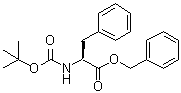 N-tert-Butoxycarbonyl-L-phenylalanine benzyl ester molecular structure (CAS 66617-58-1)