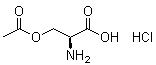 O-Acetyl-L-serine hydrochloride molecular structure (CAS 66638-22-0)