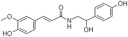 N-Feruloyloctopamine molecular structure (CAS 66648-44-0)