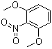 结构式 CAS# 6665-97-0, 1,3-二甲氧基-2-硝基苯