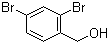 2,4-Dibromobenzyl alcohol molecular structure (CAS 666747-06-4)