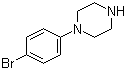 1-(4-Bromophenyl)piperazine molecular structure (CAS 66698-28-0)