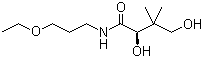 structure of CAS# 667-83-4, Pantothenyl ethyl ether;(+)-N-(3-Ethoxypropyl)-2,4-dihydroxy-3,3-dimethylbutyramide