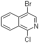 4-Bromo-1-chloroisoquinoline molecular structure (CAS 66728-98-1)