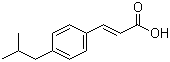 4-Isobutylcinnamic acid molecular structure (CAS 66734-95-0)