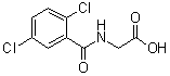 N-(2,5-Dichlorobenzoyl)glycine molecular structure (CAS 667403-46-5)