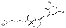 1-Epicalcitriol molecular structure (CAS 66791-71-7)