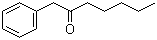 1-苯基-2-庚酮分子结构 (CAS 6683-94-9)