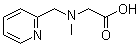 N-Methyl-N-(2-pyridinylmethyl)glycine molecular structure (CAS 669083-52-7)
