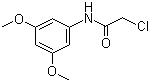 2-Chloro-N-(3,5-dimethoxyphenyl)acetamide molecular structure (CAS 66932-96-5)