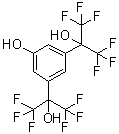 5-Hydroxy-alpha,alpha,alpha',alpha'-tetrakis(trifluoromethyl)-1,3-benzenedimethanol molecular structure (CAS 669768-28-9)