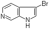 结构式 CAS# 67058-76-8, 3-溴-1H-吡咯并[2,3-c]吡啶