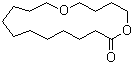 12-Oxahexadecanolide  molecular structure (CAS 6707-60-4)