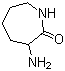 2-Oxoazepan-3-amine molecular structure (CAS 671-42-1)