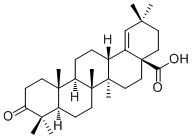 Moronic acid molecular structure (CAS 6713-27-5)