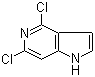 4,6-Dichloro-1H-pyrrolo[3,2-c]pyridine molecular structure (CAS 67139-79-1)