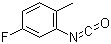 结构式 CAS# 67191-93-9, 5-氟-2-甲基苯基异氰酸酯