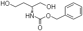 (R)-2-Cbz-aminobutane-1,4-diol molecular structure (CAS 672309-94-3)