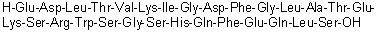L-alpha-Glutamyl-L-alpha-aspartyl-L-leucyl-L-threonyl-L-valyl-L-lysyl-L-isoleucylglycyl-L-alpha-aspartyl-L-phenylalanylglycyl-L-leucyl-L-alanyl-L-threonyl-L-alpha-glutamyl-L-lysyl-L-seryl-L-arginyl-L-tryptophyl-L-serylglycyl-L-seryl-L-histidyl-L-glutaminyl-L-phenylalanyl-L-alpha-glutamyl-L-glutaminyl-L-leucyl-L-serine molecular structure (CAS 672326-48-6)