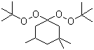 结构式 CAS# 6731-36-8, 1,1-二叔丁基过氧化-3,3,5-三甲基环己烷