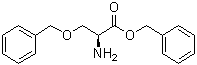 O-苄基-L-丝氨酸苄酯分子结构 (CAS 67321-05-5)