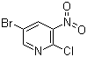 结构式 CAS# 67443-38-3, 5-溴-2-氯-3-硝基吡啶
