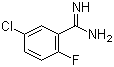 structure of CAS# 674793-32-9, 5-Chloro-2-fluorobenzamidine;2-Fluoro-5-chlorobenzamidine