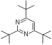 2,4,6-Tri-tert-butylpyrimidine molecular structure (CAS 67490-21-5)