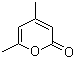 structure of CAS# 675-09-2, 4,6-Dimethyl-2-pyrone;4,6-Dimethyl-2H-pyran-2-one