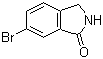 结构式 CAS# 675109-26-9, 6-溴异吲哚啉-1-酮