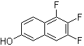 5,6,7-Trifluoro-2-naphthol molecular structure (CAS 675132-39-5)