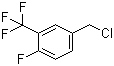 3-Trifluoromethyl-4-fluorobenzyl chloride molecular structure (CAS 67515-62-2)