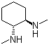 结构式 CAS# 67579-81-1, 反式-N,N'-二甲基-1,2-环己二胺