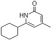 6-Cyclohexyl-4-methyl-2(1H)-pyridone molecular structure (CAS 67587-24-0)