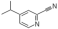 structure of CAS# 676136-14-4, 2-Cyano-4-isopropylpyridine;4-(1-Methylethyl)-2-pyridinecarbonitrile; 4-Isopropylpicolinonitrile; 4-Isopropylpyridine-2-carbonitrile