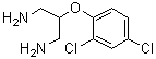 2-(2,4-Dichlorophenoxy)-1,3-propanediamine molecular structure (CAS 676167-18-3)