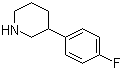 3-(4-Fluorophenyl)piperidine molecular structure (CAS 676495-94-6)