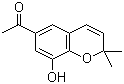 De-O-methylacetovanillochromene molecular structure (CAS 67667-62-3)
