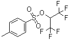 structure of CAS# 67674-48-0, 2,2,2-Trifluoro-1-(trifluoromethyl)ethyl tosylate;1,1,1,3,3,3-Hexafluoropropan-2-yl p-toluenesulfonate; NSC 179424